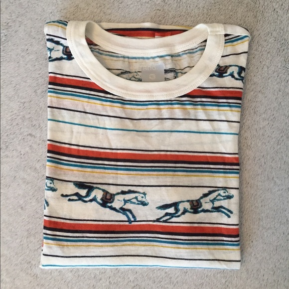 Urban Outfitters Tops - BDG Retro Mustang Horse Striped Soft T-Shirt
